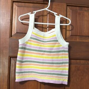 Cat & Jack Multicolor Striped Tank Top